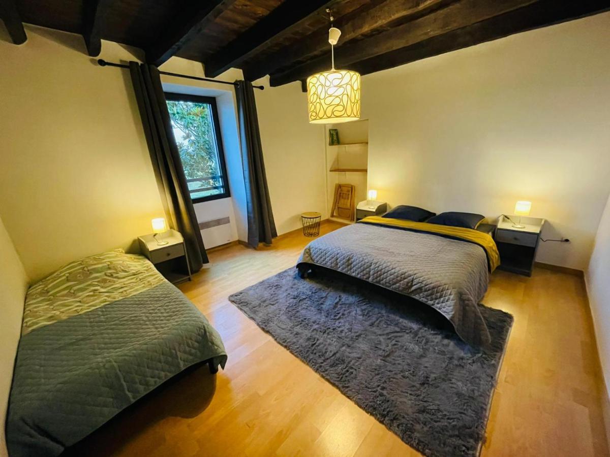 Maison Au Calme Pour 5 Personnes La Chapelle-de-Brain Exteriör bild